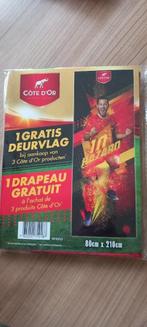 Deurvlag Rode Duivels.Eden Hazard.Nieuw. 210 x 80 cm, Nieuw, Vaantje of Sjaal, Ophalen of Verzenden