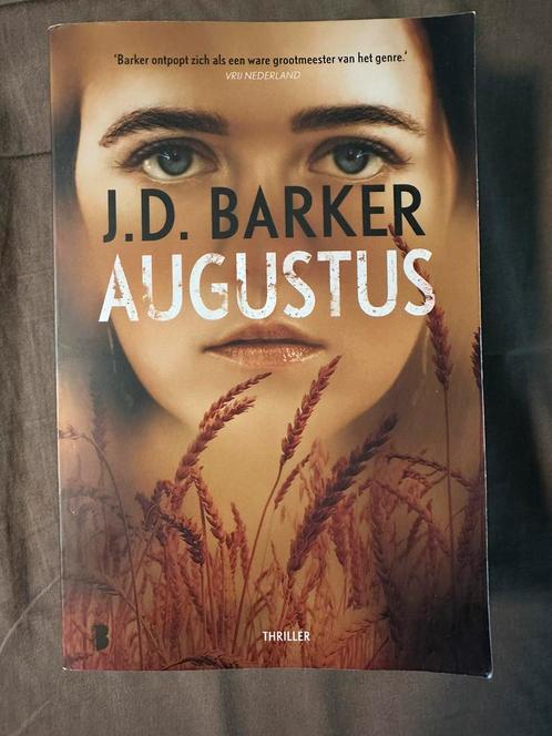 J.D. Barker - Augustus, Livres, Thrillers, Enlèvement ou Envoi