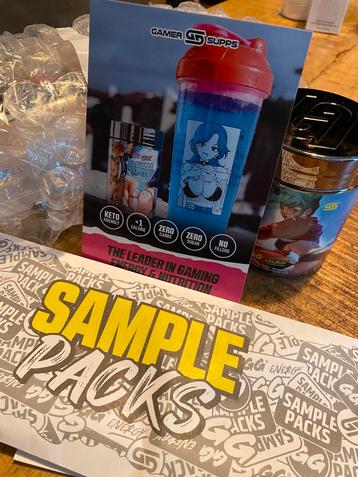 Gamer supps energie drank beschikbaar voor biedingen