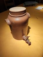 Vinaigrier en forme de tonneau en grès, Maison & Meubles, Enlèvement