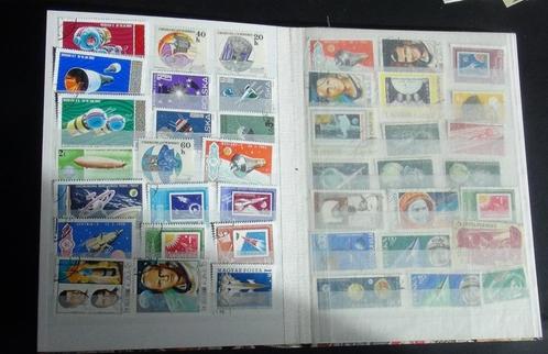 Postzegegelalbum A5 (21) verschillende landen, vervoer, vol, Postzegels en Munten, Postzegels | Thematische zegels, Gestempeld