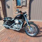 Harley-Davidson sportster Vivid Black Met slechts 19.000 km, Motoren, 2 cilinders, Bedrijf, Meer dan 35 kW, Toermotor