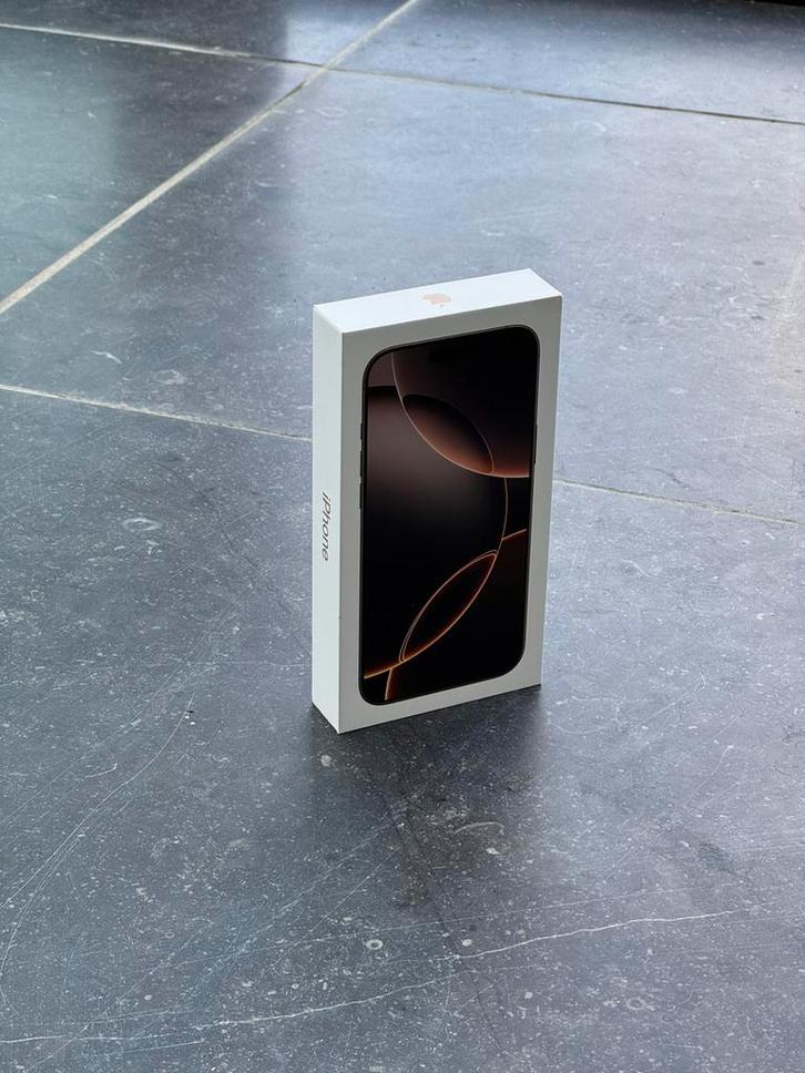 iPhone 16 Pro Max 256GB Goud – Ongebruikt, Telecommunicatie, Mobiele telefoons | Toebehoren en Onderdelen, Nieuw, Ophalen of Verzenden