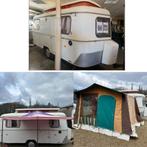 Leuke Eriba Troll, 4 persoons,met hefdak, voortent en luifel, Caravanes & Camping, Caravanes, Jusqu'à 4, Entreprise, Poêle, Eriba