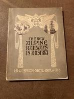 The new Alpine railways in Austria - Austrian State Railways, Boeken, Vervoer en Transport, Gelezen, Ophalen of Verzenden, Trein