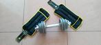 Dumbbell and weights, Sport en Fitness, Fitnessmaterialen, Ophalen, Zo goed als nieuw, Dumbbell