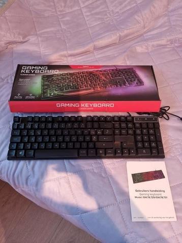 In perfecte staat  Gaming Keyborrd 1x gespeeld dat was het ! beschikbaar voor biedingen