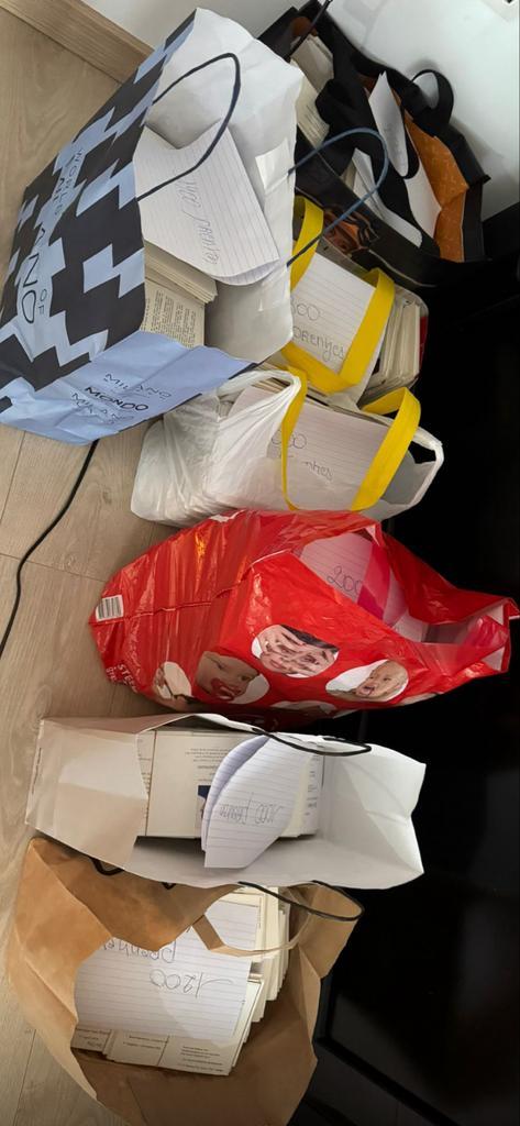10.200 doodsprentjes/bidprentjes, Verzamelen, Bidprentjes en Rouwkaarten, Bidprentje, Ophalen