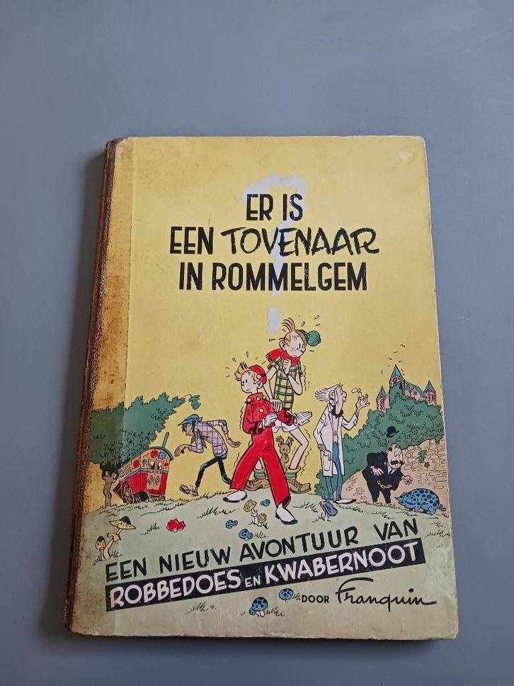 Robbedoes & Kwabbernoot, Tovenaar Rommelgem, HC 1st druk, Boeken, Stripverhalen, Ophalen of Verzenden