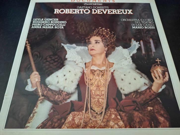 Donizetti / Devereux - Leyla Gencer Box 3 x Lp's Vinyl, CD & DVD, Vinyles | Classique, Utilisé, Classicisme, Opéra ou Opérette