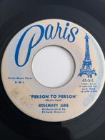 ROSEMARY JUNE. PERSON TO PERSON . POP-CORN OLDIES USA 45T, Enlèvement ou Envoi, Pop