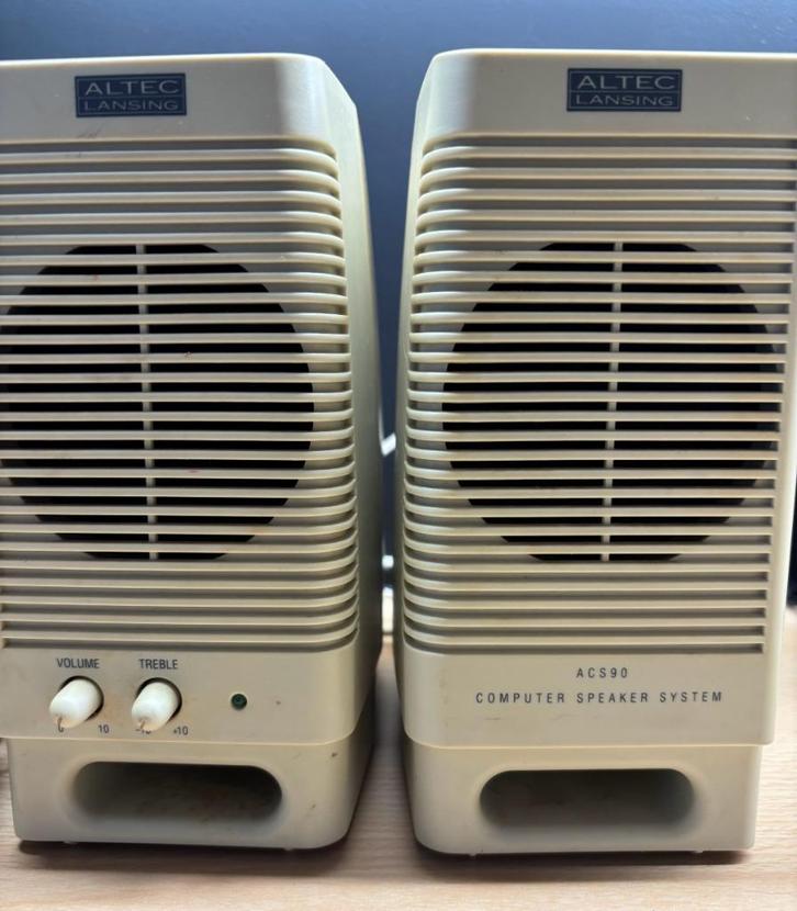 Altec Lansing Computer Speakers ACS90, Computers en Software, Pc speakers, Gebruikt, Audiokanaal 2.1, Ophalen of Verzenden