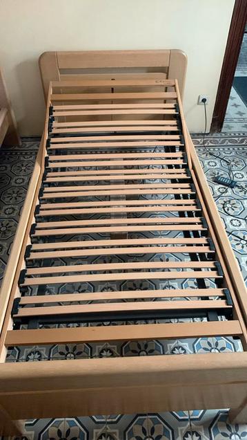 Lit Lattoflex 1 personne réglable 200/90, Enlèvement, Comme neuf