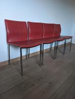 Set vintage designstoelen, Huis en Inrichting, Stoelen, Ophalen, Gebruikt, Vintage, Vier