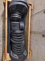 Technogym-platen, Sport en Fitness, Ophalen, Gebruikt, Benen, Dumbbell