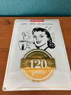 Reclame bord 120 jaar Rombouts Koffie, Verzamelen, Ophalen, Zo goed als nieuw, Reclamebord