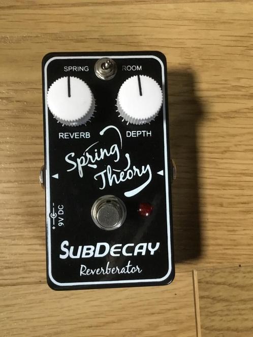 Subdecay Spring Theory Reverberator, Musique & Instruments, Effets, Comme neuf, Reverb, Enlèvement