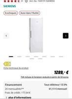 Siemens vriezer waarde 1289€ klasse A++, Elektronische apparatuur, Koelkasten en IJskasten, Ophalen