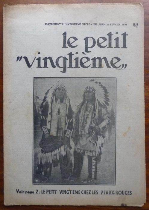 TINTIN – PETIT VINGTIEME-n 8 du 25 FEVRIER 1932-AMERIQUE, Livres, BD, Utilisé, Une BD, Envoi