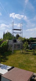 Aluminium Stelling, Doe-het-zelf en Bouw, Ophalen, Gebruikt