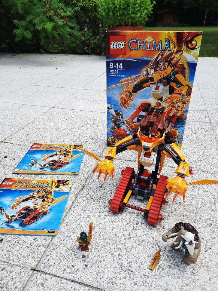 Légo Légends of Chima La tank lion de feu., Kinderen en Baby's, Speelgoed | Duplo en Lego, Zo goed als nieuw, Lego, Complete set