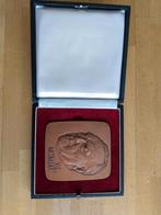 Persoonlijke medaille - K. Adenauer 1961, Antiek en Kunst, Ophalen of Verzenden, Brons