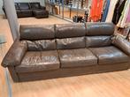zetel 3-zit leder, Huis en Inrichting, Zetels | Zetels, Ophalen, 250 tot 300 cm, Gebruikt, Driepersoons