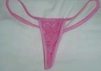 Luxe roze string maat S, Ophalen of Verzenden, Roze, String