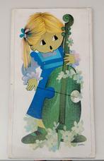 Jaklien Moerman retro spaanplaat afbeelding op plaat - 22/39, Ophalen, Prent