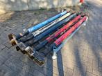 5 Oude Gietijzeren pilaren / palen / zuilen, Hoog ca 2.50 m, Maison & Meubles, Accessoires pour la Maison | Colonnes & Piliers