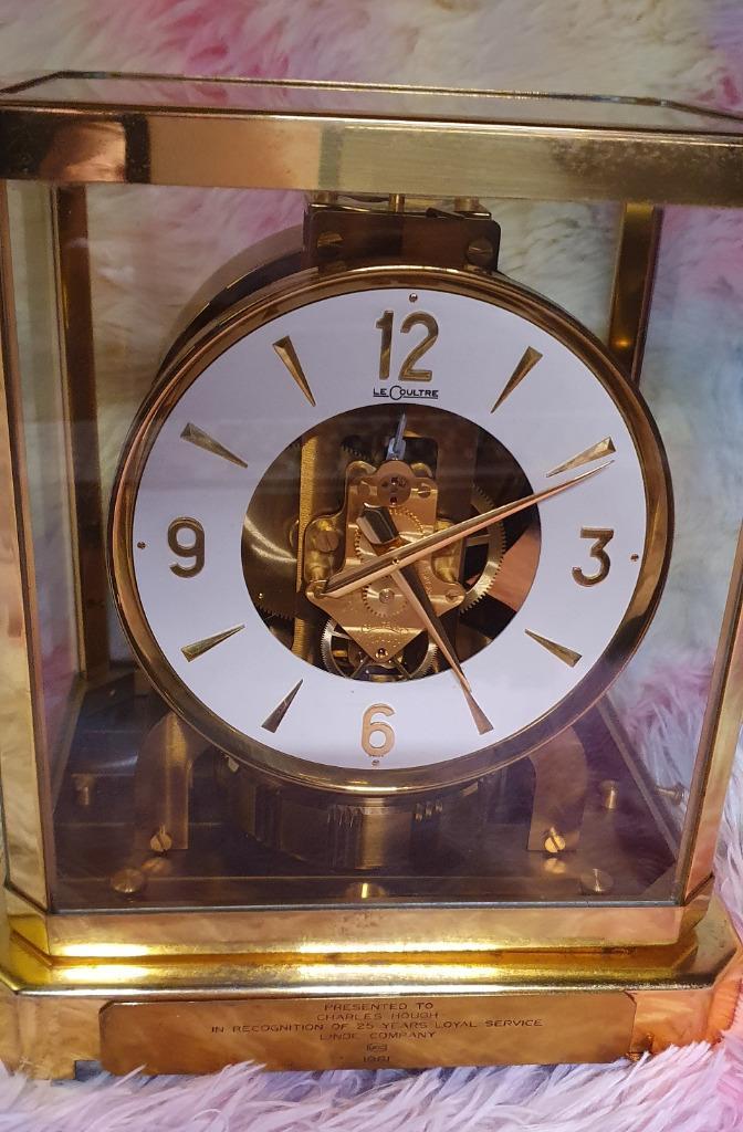 Jaeger Le Coultre -Atmos -1961, Antiek en Kunst, Antiek | Klokken, Ophalen