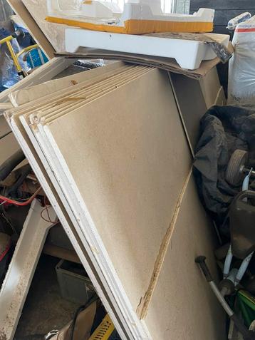 overschot gyproc platen, Enlèvement, Comme neuf