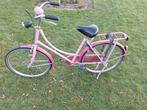 roze meisjesfiets 24' type omafiets in goede staat, Fietsen en Brommers, Ophalen, Gebruikt, 24 inch, Handrem