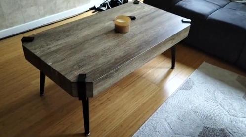 Salontafel in de woonkamer, Huis en Inrichting, Tafels | Salontafels, Gebruikt, Minder dan 50 cm, 50 tot 100 cm, 100 tot 150 cm