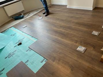 Quickstep parket laminaat brede planken 10m beschikbaar voor biedingen