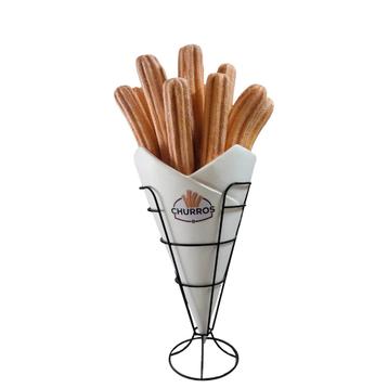 Présentoir publicitaire pour churros, taille XXL, hauteur 18