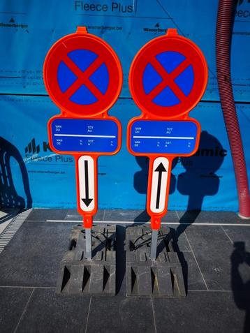 Parkeerborden E3 Verboden parkeren+stil te staan Gentbrugge beschikbaar voor biedingen