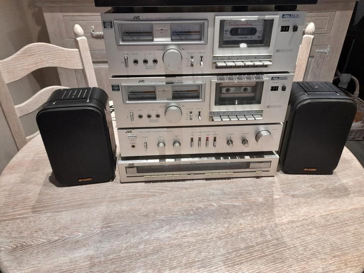 Jvc vintage installatie, Audio, Tv en Foto, Stereoketens, Speakers, JVC, Ophalen
