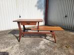 Louis Van Teeffelen tv - salontafel Petra, Huis en Inrichting, Ophalen, Gebruikt, 100 tot 150 cm, Teakhout