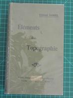 LIVRE  TOPOGRAPHIE (éléments de) ; édition de 1911 ; 575 pag, Enlèvement ou Envoi
