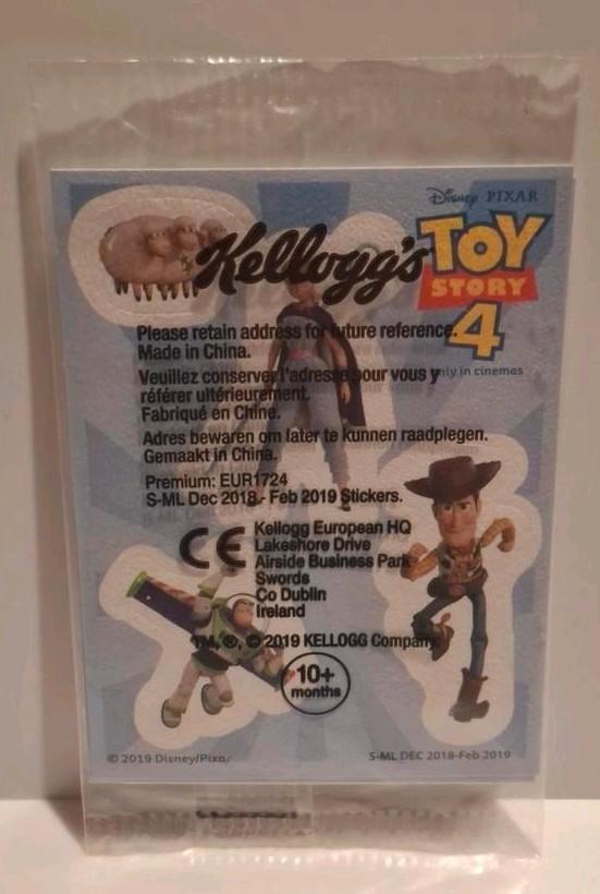 Toy Story 4 Kellogg's Kaart NIEUW 2019, Verzamelen, Overige Verzamelen, Nieuw, Verzenden