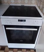 Vrijstaand electrisch fornuis met keramische kookplaat, Elektrisch, 60 cm of meer, 4 kookzones, Vrijstaand