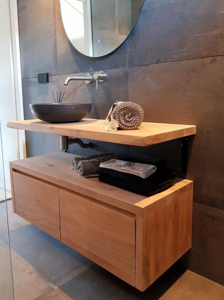 Jesse met zwevend blad, Huis en Inrichting, Badkamer | Badkamermeubels, Nieuw, Wastafelkast, Minder dan 100 cm, 100 tot 150 cm
