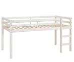Bed voor tieners, Ophalen, Verstelbaar, 90 cm, Wit