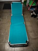 Tuin ligzetel, Tuin en Terras, Ligbedden, Ophalen, Zo goed als nieuw, Kunststof, Inklapbaar