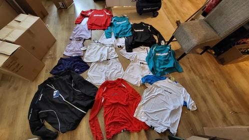 Partij sport kleding, Babolat, Astis, Blue, Dunlop, Pacific, Kleding | Dames, Sportkleding, Nieuw, Overige typen, Ophalen of Verzenden