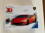 Ravensburger puzzel 3D Lamborghini, Hobby en Vrije tijd, Ophalen, Zo goed als nieuw
