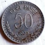 INDIA 50 PAISE 1975 C KM 63 XF, Postzegels en Munten, Munten | Azië, Ophalen of Verzenden, Losse munt, Zuid-Azië