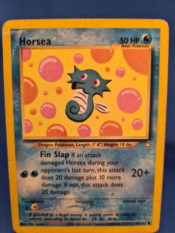 Horsea 62/111 - Neo Genesis beschikbaar voor biedingen