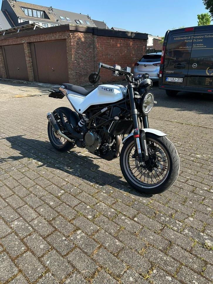 Husqvarna Vitpilen 401, Motoren, Motoren | Husqvarna, Particulier, Naked bike, 12 t/m 35 kW, 1 cilinder, Minimaal motorrijbewijs A2